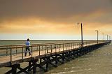 Goose Island Pier Under Smoke Cloud_38419